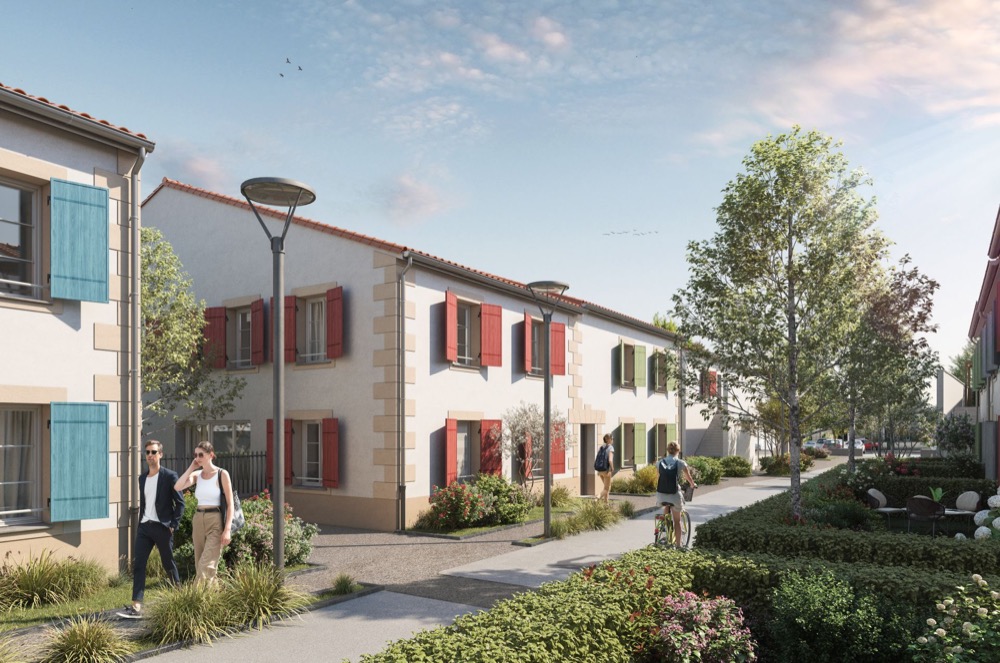 Le Clos du Chemin Vert à La Jarrie, European Homes